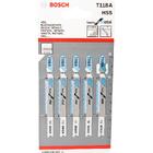 Набор пилок для лобзика по металлу Bosch T118A 92мм 5шт (013) — Фото 1