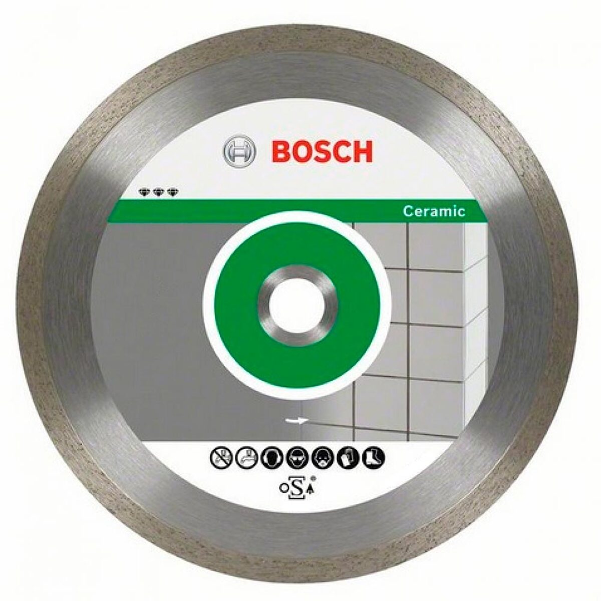 Диск алмазный по керамике Bosch Best for Ceramic 300х30мм (639) — Фото 1