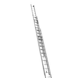 Лестница алюминиевая Алюмет трехсекционная 3x14 ступеней (3314) — Фото 1