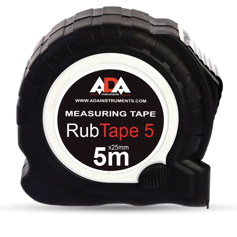 Рулетка измерительная ADA RubTape 5 5м х 25мм с фиксатором А00156 — Фото 4