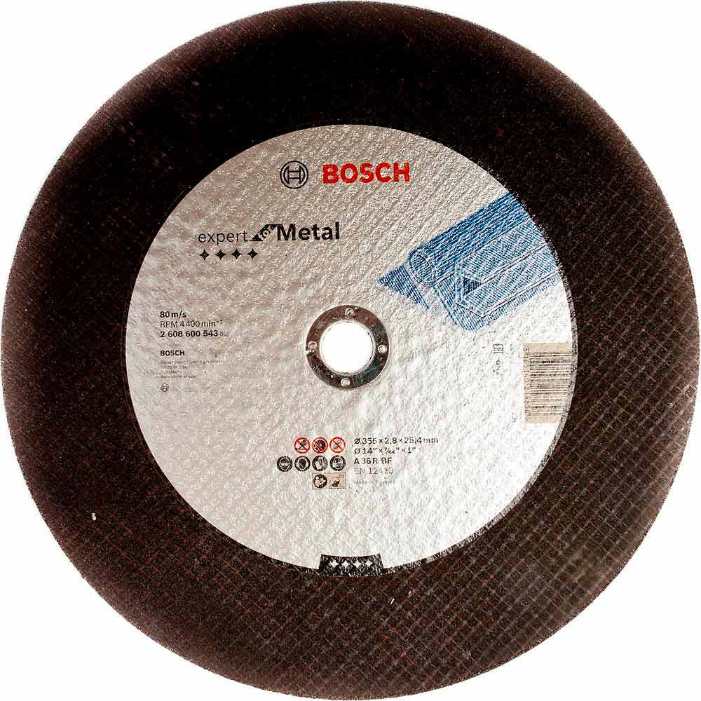 Круг отрезной по металлу Bosch Expert for Metal 355х2.8х25.4мм (543) — Фото 1